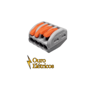 CONECTOR EMENDA DERIVAÇÃO 4 FIOS