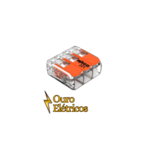CONECTOR EMENDA DERIVAÇÃO 3 FIOS