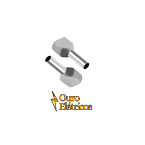 TERMINAL PRE-ISOLADO TUB. ILHOS DUPLO 4MM