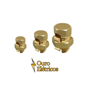 CONECTOR SPLIT BOLT LATÃO 70M