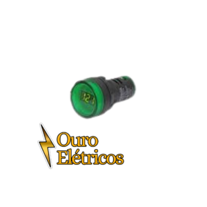 VOLTIMETRO 50 A 500 / AMP.100A - VERDE