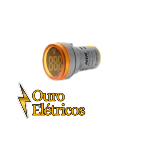 VOLTIMETRO 50 A 500 / AMP.100A - AMARELO