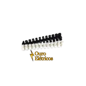 BARRA DE BORNE 10MM (BRANCO OU PRETO)