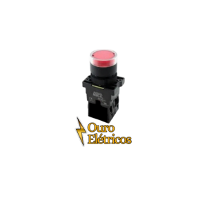 BOTÃO PLÁSTICO ILUMINADO VM 1NA+1NF